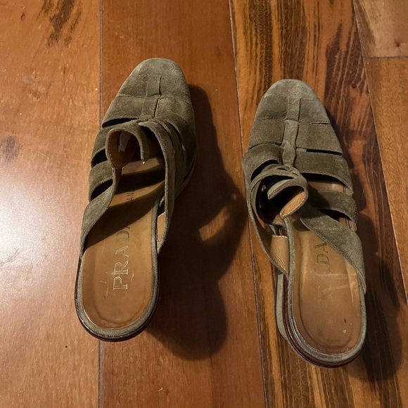 Prada suede sandals - Picture 2 of 4